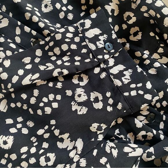 ZARA Cheetah Print Button Down Miranda Dress New - Picture 12 of 13